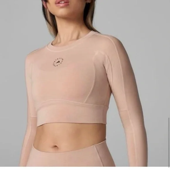 Stella McCartney for Adidas.  Size large crop top. Open back. - Picture 2 of 8